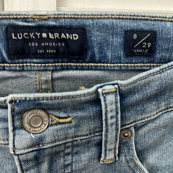 Lucky Brand Jeans Size 8 Bridgette High Rise Skinny Ankle - Picture 7 of 13